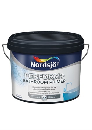 Grundfärg Badrum Blåton 2,5L vägg/tak Nordsjö Perform+Bathroom Primer
