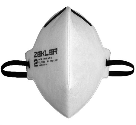 Halvmask Filtrerande 1402 FFP2 Zekler 20-p (Korttidsmask)
