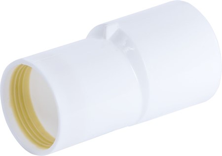 Förminskning Ø 40X32MM vit PP med gummitätning