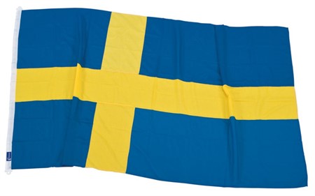 Flagga svensk marin 120cm