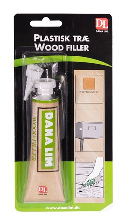 Plastiskt trä 638 TEAK 75 ml Danalim