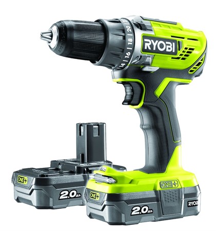 Borrskruvdragare R18DD3-220S inkl. 20AH batteri+laddare Ryobi