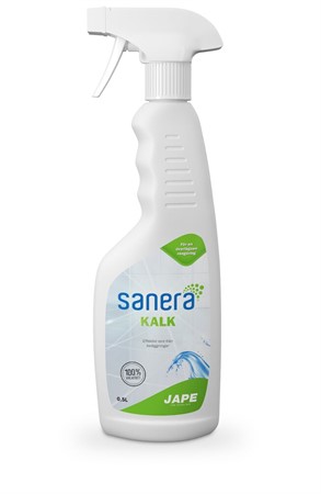 Sanera Kalk 0,5L Spray Tar bort kalk på hårda ytor JAPE