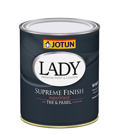 Snickerifärg Lady Supreme finish 80 A-bas 0,68L Jotun