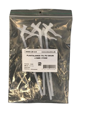 Plastslang till fogskum 4-pack Danalim