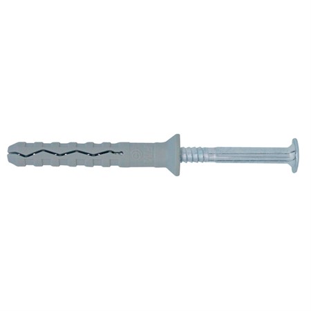 Spikplugg elförzinkad 8x120 mm försänkt pozidrive TSS 100-pack
