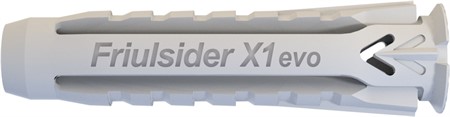 Nylonplugg 6x30 mm X1 EVO 30-pack (påspack)