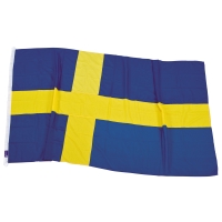 Flagga 300 cm svensk marin