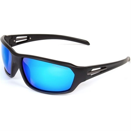 Polarized sunglasses matt & metal blue lens