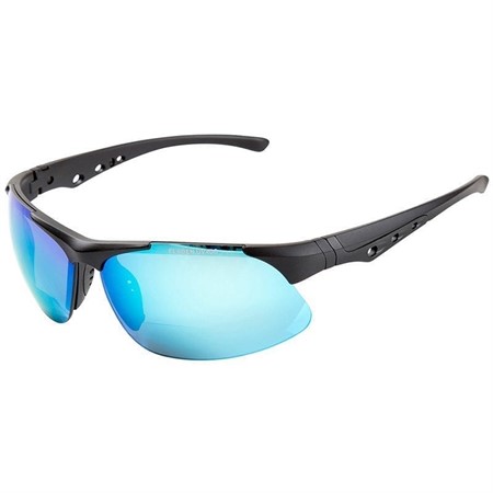 Polarized sunglasses Sport Mirror grå lins with blue mirror